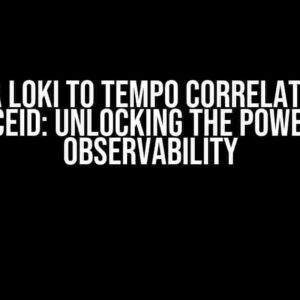 Grafana Loki to Tempo Correlation with traceId: Unlocking the Power of Observability